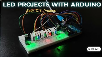"Arduino IR Sensor LED Chase Project | Motion Controlled Lights"@technohack01 