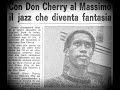 Capture de la vidéo Don Cherry Quintet - Concert At The Teatro Massimo In Cagliari (January 26, 1981)