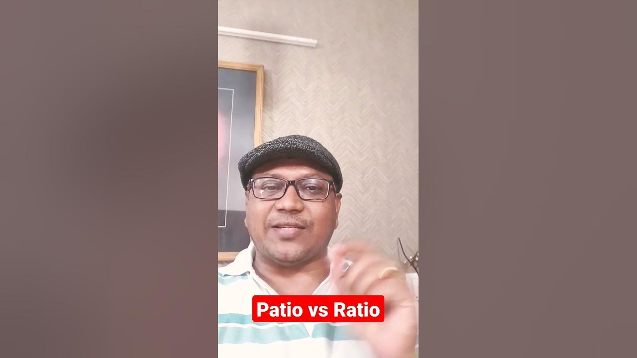 Learning English language Pronunciation Patio vs Ratio YouTube