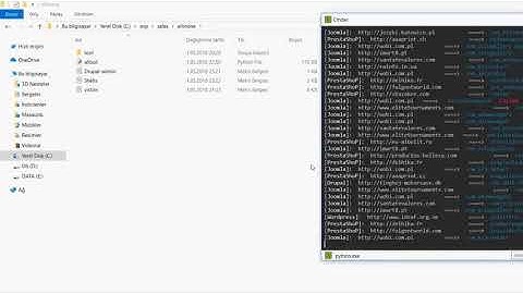 Python all in one attack bot auto shell upload