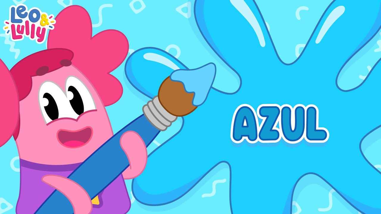 NOVA TEMPORADA! | A COR AZUL | APRENDER AS CORES | MÚSICAS DAS CORES | AS CORES COM LEO E LULLY