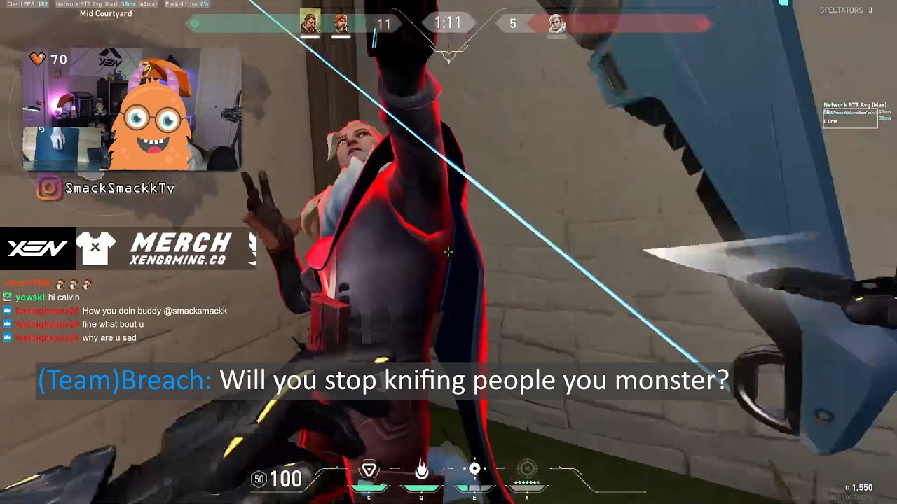 "will you stop knifing people you monster?" (Duo w/ JinZled)