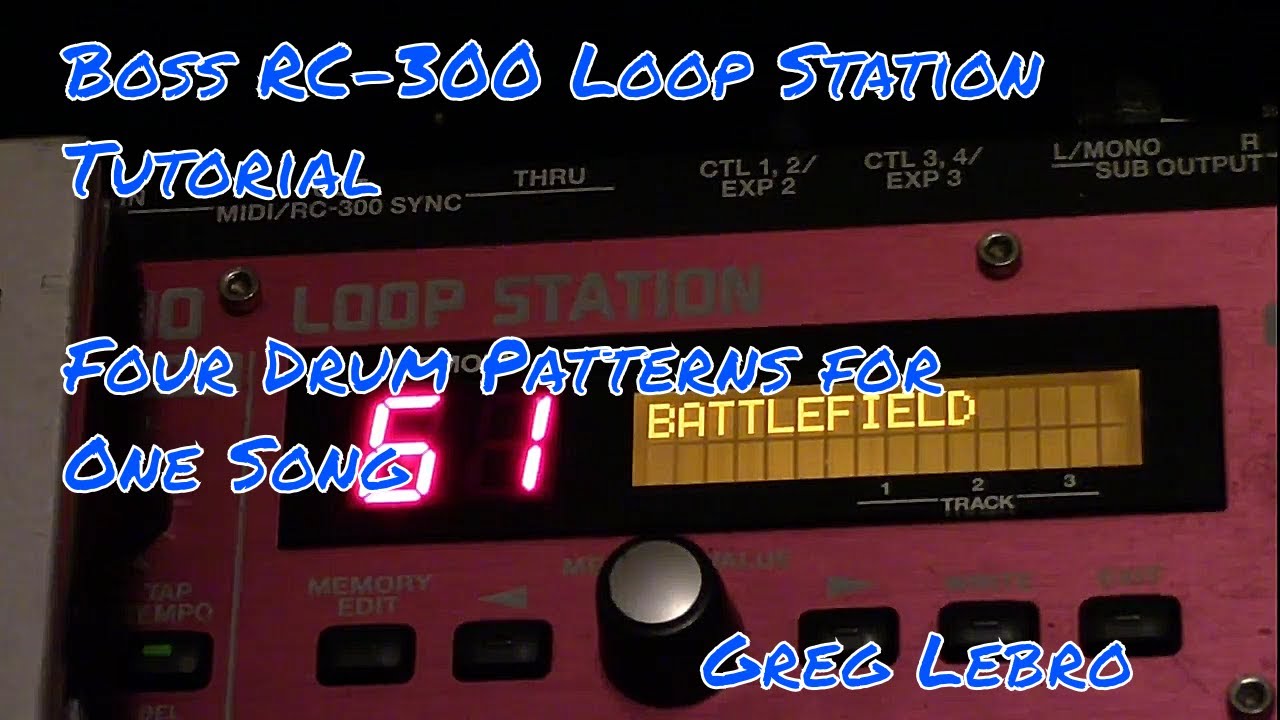 Amazon.com: Boss RC-300 Loop Station 3-track Looper Pedal