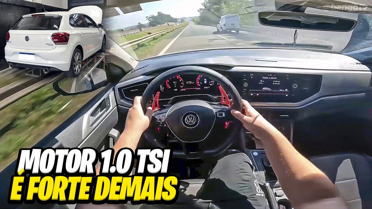 MAIS DE 215 KM/H NO POLO STAGE 2 RASGANDO A RODOVIA!