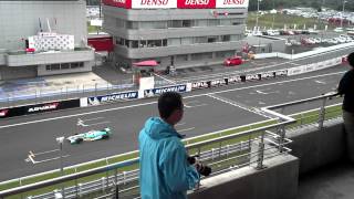 Formula Nippon 2012 Round 4 Fuji Speedway cars lining up