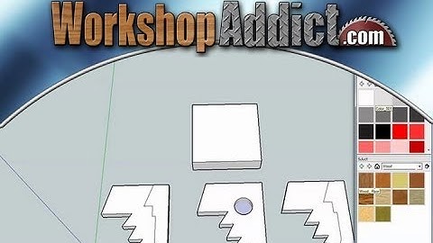 Learn how to use Sketchup --- tutorial #2