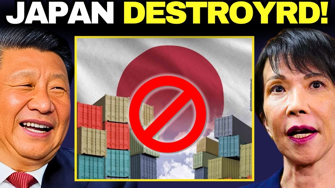 China Just DESTROYED Japan's Economy - The Retaliation Nobody Saw Coming