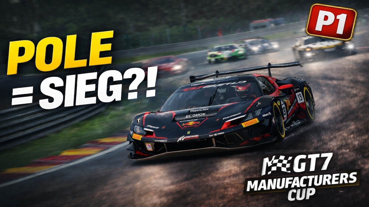 GT7 Manufacturers Cup 🏆 | POLE = SIEG?!