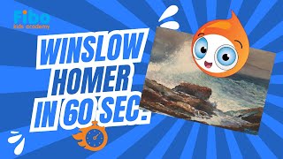 Winslow Homer in 60 Seconds: An Artist’s Legacy #arthistory #winslowhomer #art #fiboart