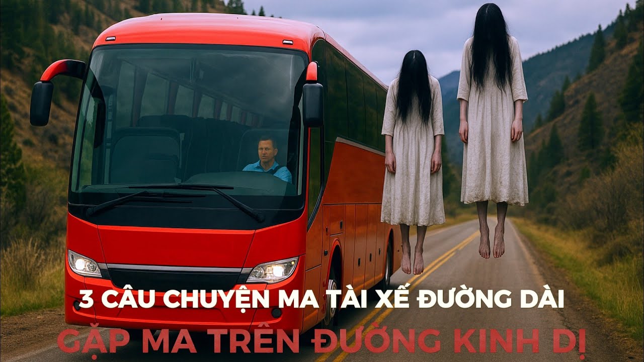 Tổng Hợp 3 Câu Chuyện MA Tài Xế Đường Dài - Gặp Ma Trên Đường Kinh Dị | Truyện Kể Đêm