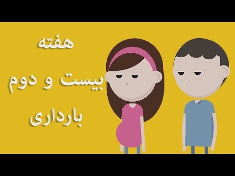 بارداری هفته به هفته هفته بیست و دوم بارداری