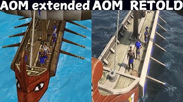 1. Age of mythology extended edition 2014 vs Age of mythology retold, Side by side comparison