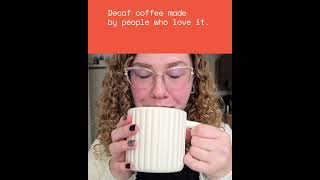Why this decaf hits completely different...