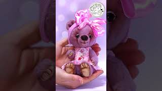 FREE Teddy Bear Pattern! 🐻 How to Transfer a Pattern to Fabric (Make a Teddy Bear at Home!) #shorts