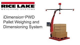 iDimension PWD Pallet Weighing and Dimensioning System