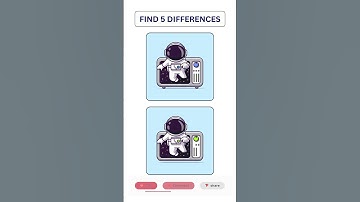 Can You Beat the Clock and Find 5 Differences? #shorts