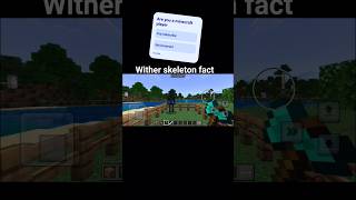 Minecraft wither skeleton fact 🤣😂#minecraft #subscribe #trending