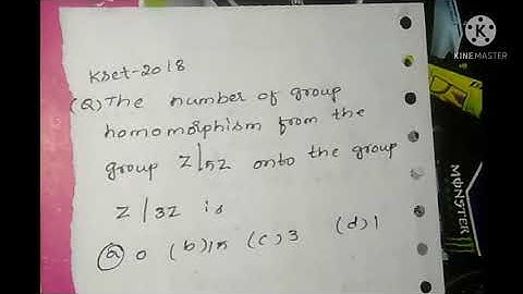 Group theory Tricks/Number of onto homomorphisms trick/KSET 2018 Mathematical sciences/CSIR NET, jam