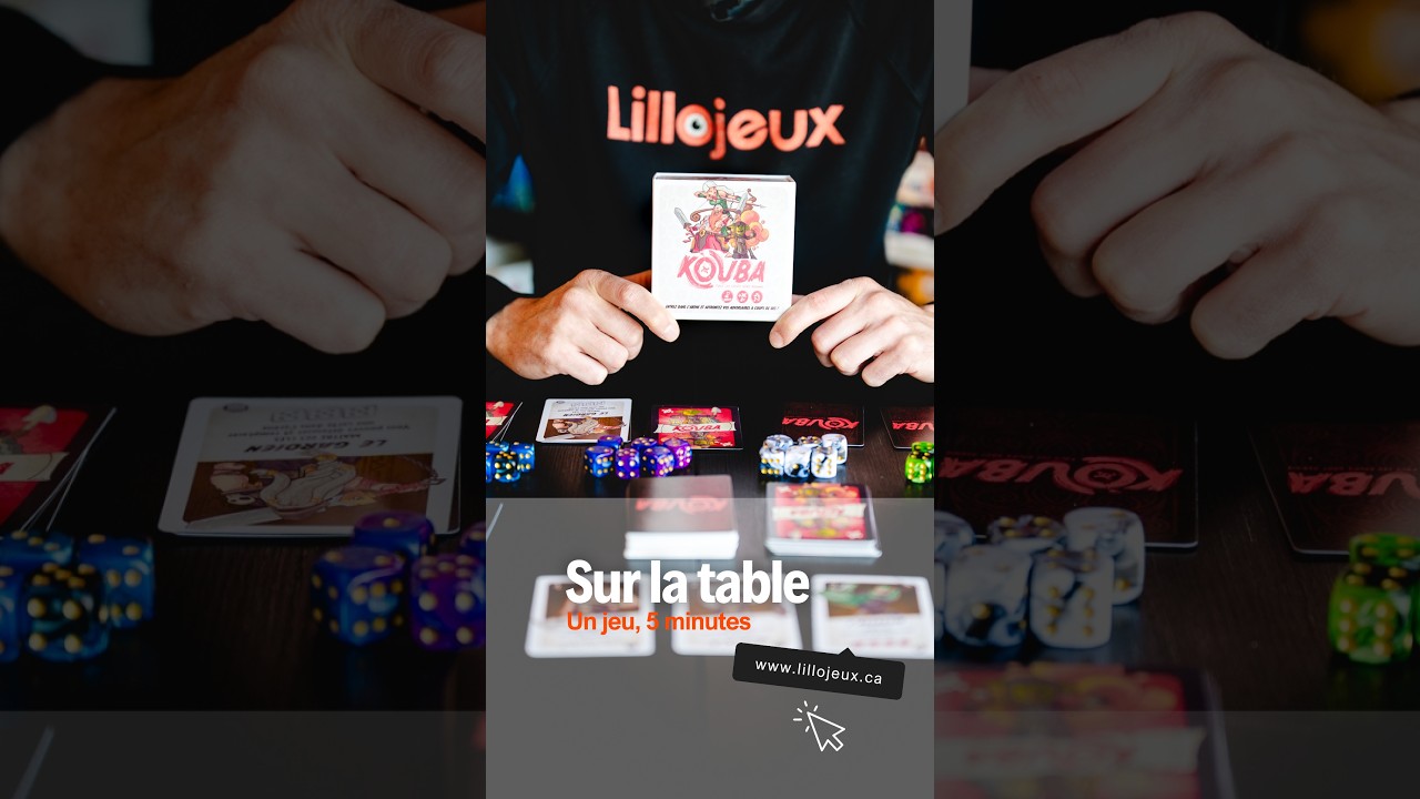 Sur la Table ! Un jeu, 5 minutes | Kouba