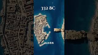 How Alexander the Great Literally Rewrote Geography to Destroy a City Siege of Tyre 332 BC