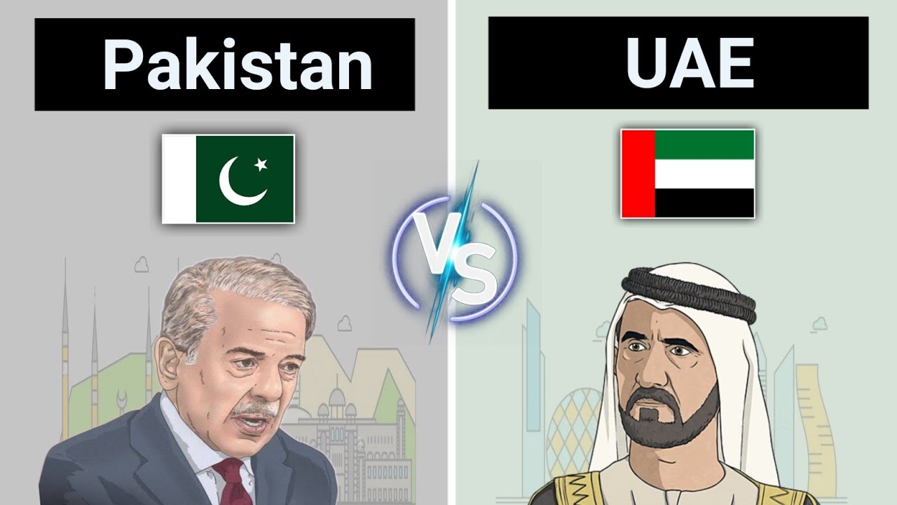 Pakistan Vss United Arab Emirates | UAE Vs Pakistan | Country Comparison
