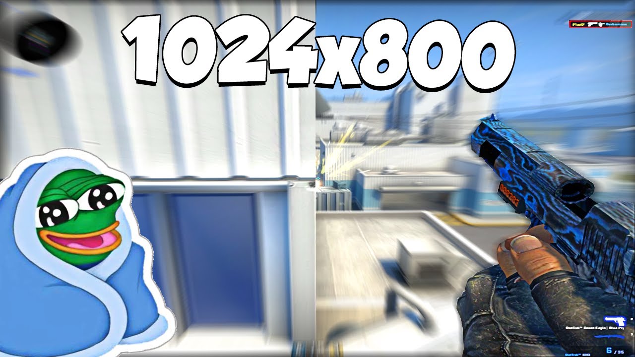 CS:GO : Resolution 1024x800