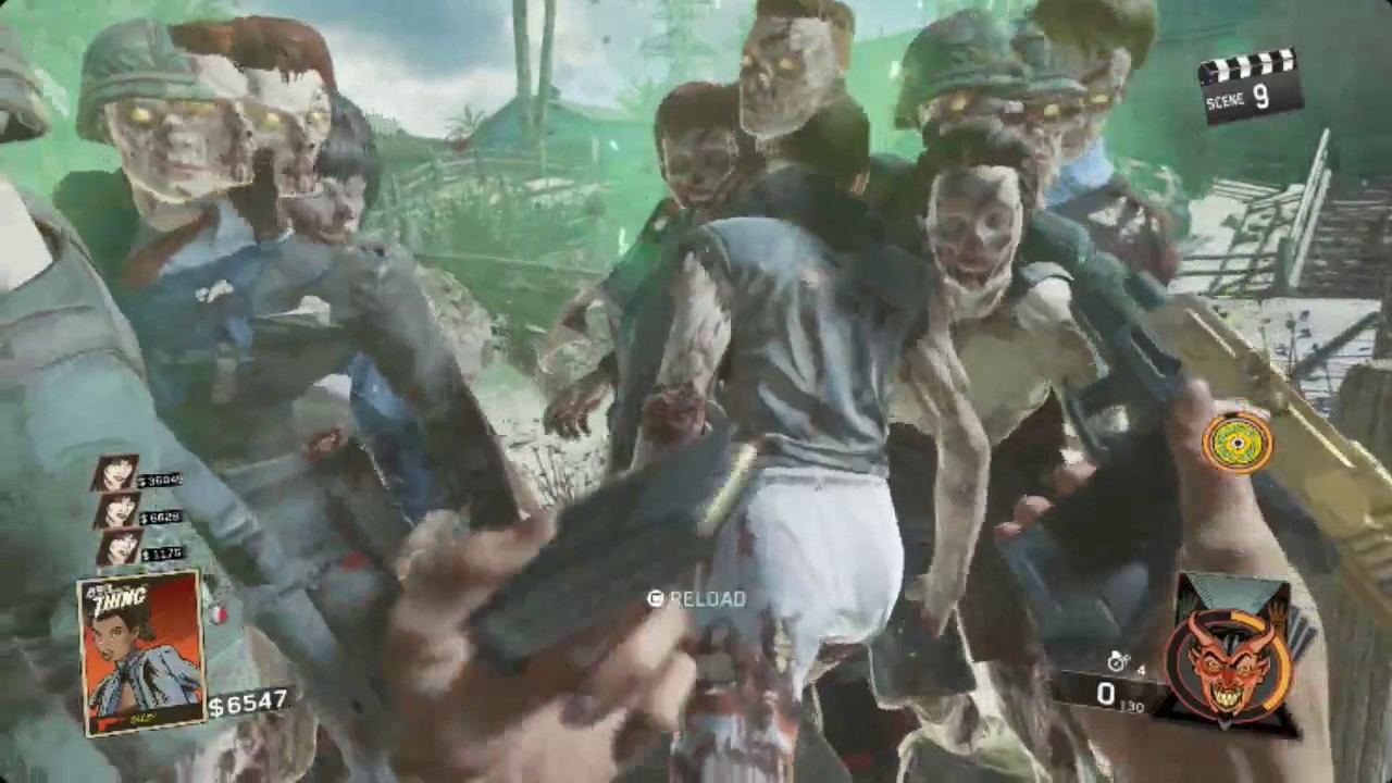 100K POINTS GLITCH ON ATTACK OF THE RADIOACTIVE THING (Infinite Warfare Zombies)