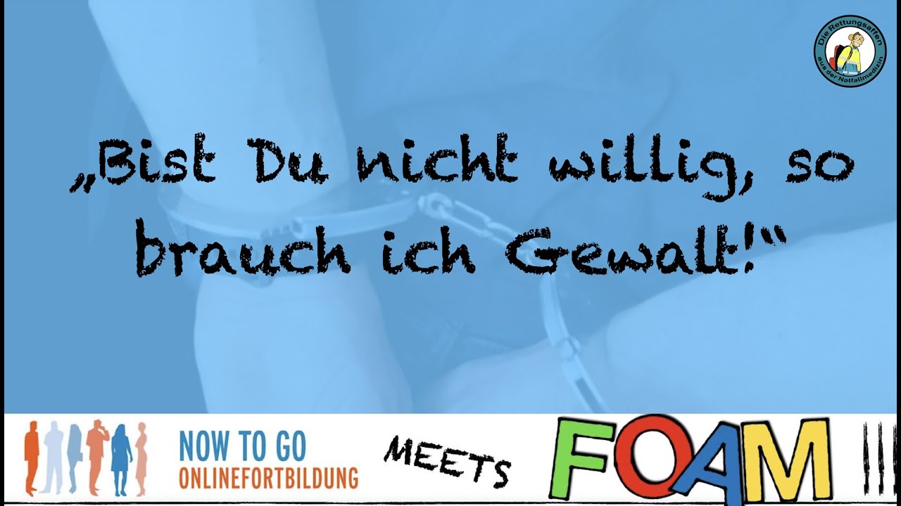Und Bist Du Nicht Willig So Brauche Ich Gewalt "Bist Du nicht willig, so brauch ich Gewalt!" Vortrag Der Rettungsaffen