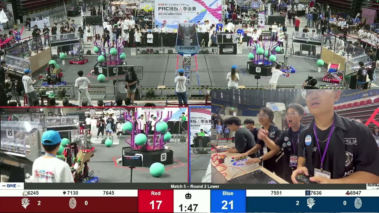 7130 Future Shock Mic’d Up | FRC Taiwan Offseason Playoff M5