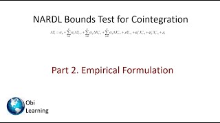 NARDL Bounds Test - 2of5 (Empirical Formulation)