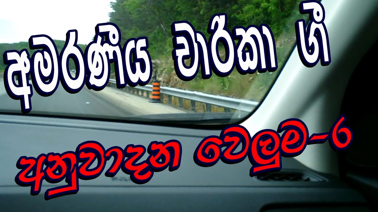 අමරණීය පැරණි චාරිකා ගී අනුවාදන​ ~ 6 ~ Immortal Sinhala Song Golden Oldies Instrumental Cover Vol- 6