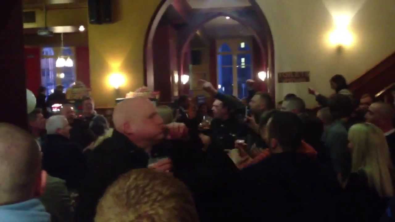 Stockport County fans V Macclesfield away 2013 YouTube