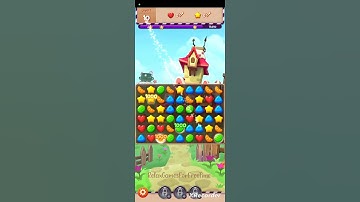 Sugar Witch - Match 3 Puzzle - Level 1 gameplay cute cute match 3 logic puzzle game #walkthrough