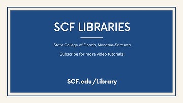 How to Find  a Book Using Quick Search  SCF Libraries