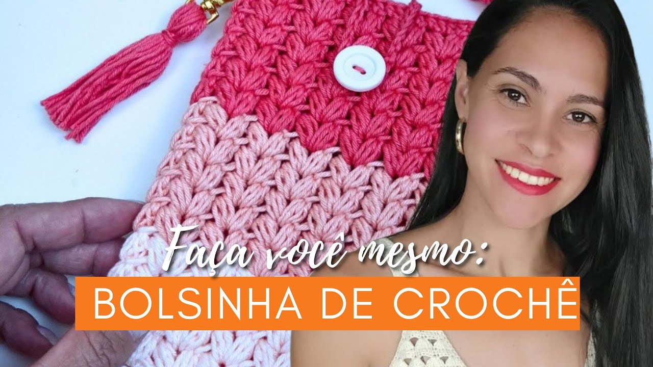 TUTORIAL MINI-BOLSA DE CROCHÊ - AMIGURUMI 