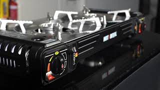 Hot Devil Twin Burner Butane Gas Stove (HDTBS)