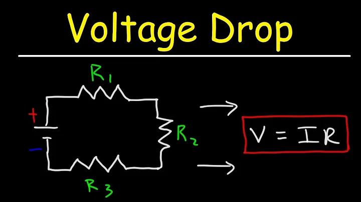 How To Calculate The Voltage Drop Across a Resistor - Electronics