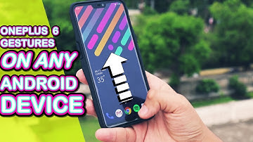 [HINDI] HOW TO GET ONEPLUS 6 NAVIGATION GESTURES ON ANY ANDROID PHONE.