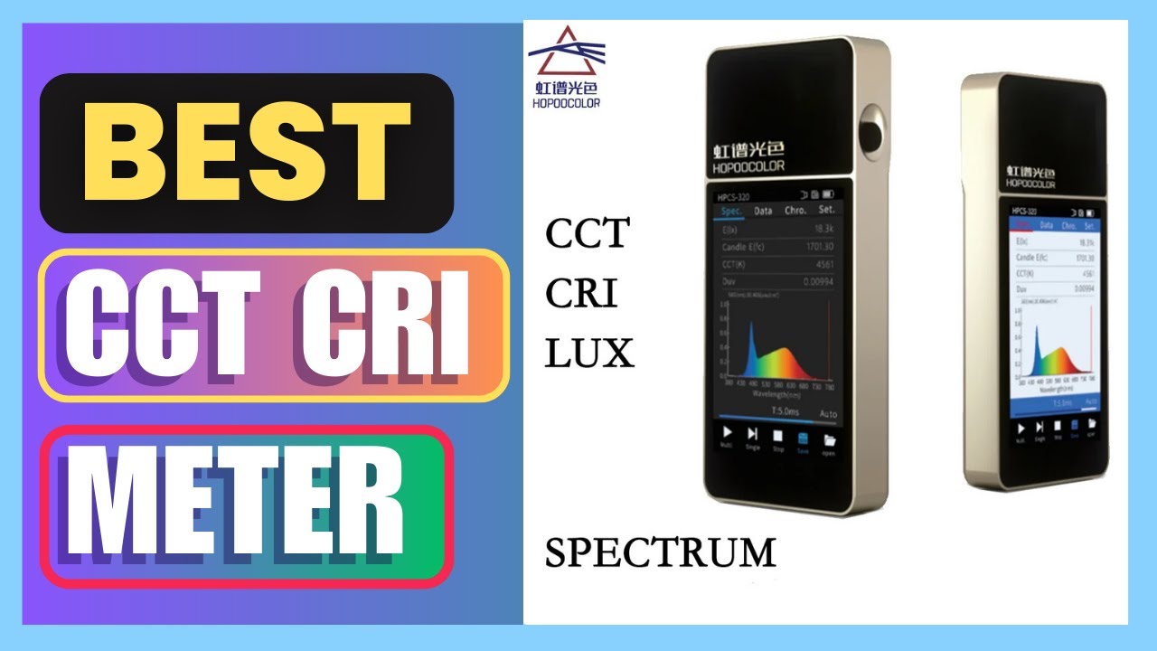 Best HPCS320 Cheap Price Portable Light Spectrometer - YouTube
