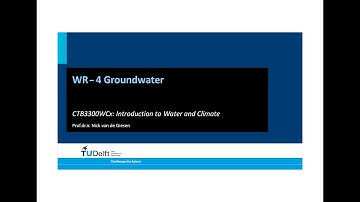 CTB3300WCx - WR-4 - Ground water