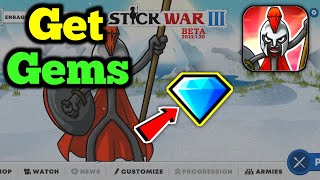 How to Get Gems in Stick War 3 Mobile screenshot 3