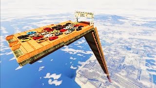 GTA 5 ONLINE - WORLDS BIGGEST ONLINE VERTICAL RAMP! (GTA 5 ONLINE GAMEPLAY MODDED RACE)