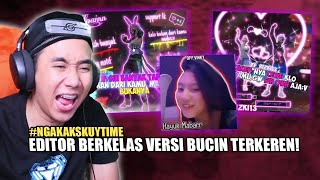 EDITOR BERKELAS PALING BUCIN NETIJEN  62!!!