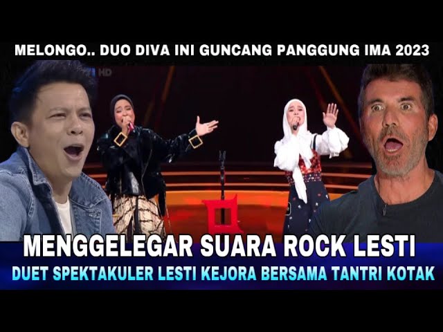 Menggelegar Suara Rock Lesti Kejora saat Duet dengan Tantri Band Kotak, Bikin melongo Penonton !!! class=