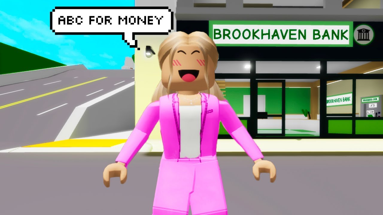 WORKING AT A BANK IN BROOKHAVEN!!