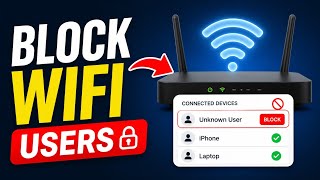 How to Block WiFi Users on Router | TP-Link, Huawei, D-Link, Netgear and more #router screenshot 3