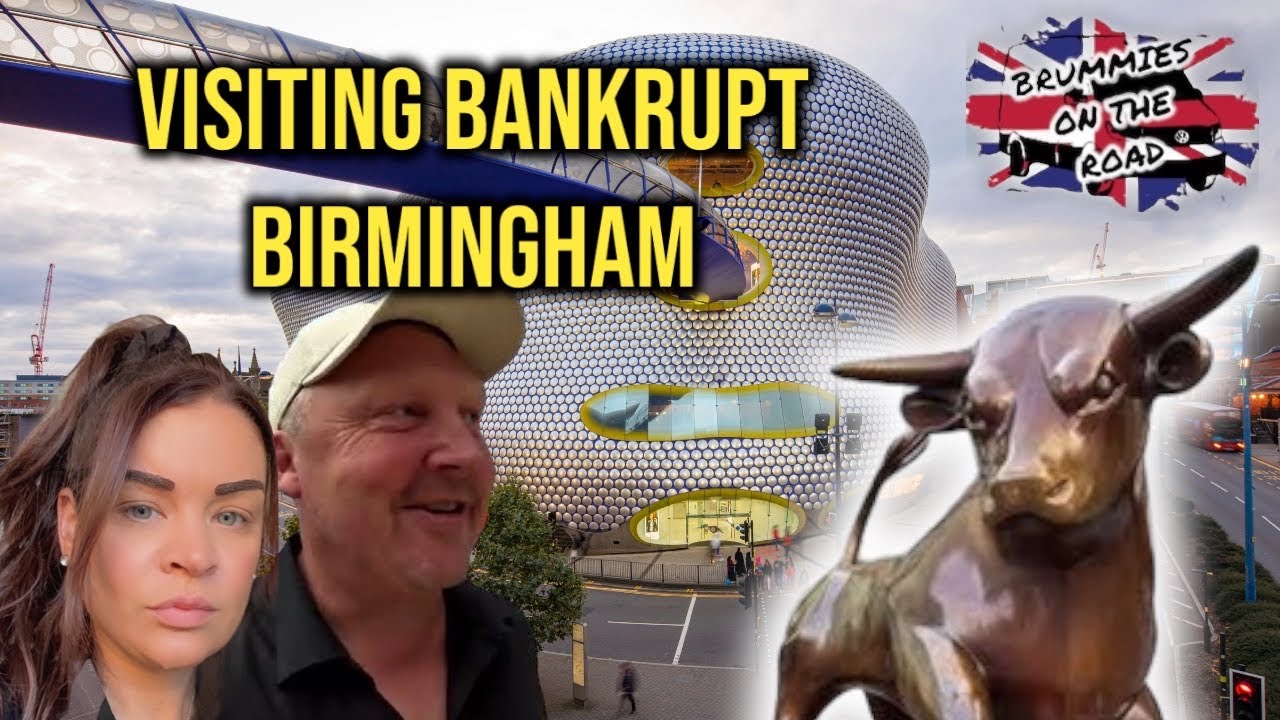 Visiting BANKRUPT BIRMINGHAM UK (Bullring and Grand Central) - summer 2023 Travel "Walk with us"