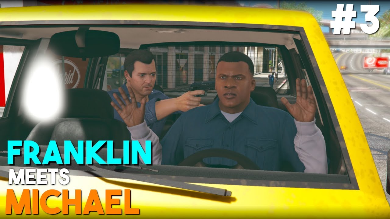 GTA 5 - Mission #3 - Franklin Meets Michael car || Walkthrough || 4K ...