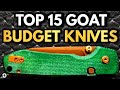 The TOP 15 BEST Budget Folding Knives For EDC - 2026