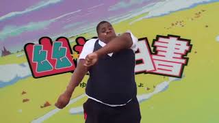 fat dude dancing to yu yu hakusho